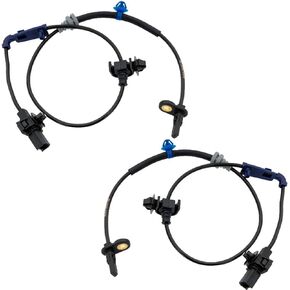 Set of 2 Front (Left+Right) ABS Wheel Speed Sensors Fit for 2012-2013 Honda CR-V (USA or Canada Built), Repalces OEM 57450-T0G-A01, 57455-T0G-A01, 10127-F
