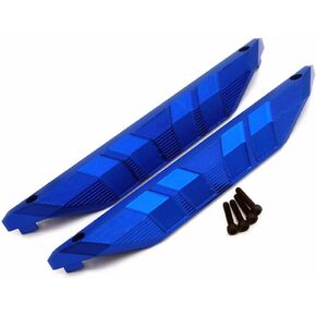Aluminum Chassis Side Trail Bars Blue for Traxxas 1/10 MAXX 8923