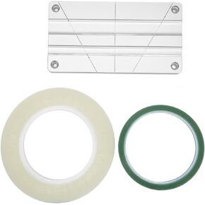 Tape Splicing Block, 1/2 1/4 10 inch Tape Splicing Set, Full Track Attachment Plate, CNC Aluminum Block, for Revoxsonido Opening Reel to Reel Cassettes