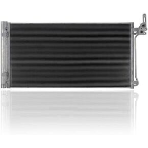 A-C Condenser - Pacific Best Inc. Compatible/Replacement for '20-23 Land Rover Range Rover Evoque, 20-23 Discovery Sport 4Cy/2.0 Turbo - With Receiver & Dryer - Parallel Flow - LR115952