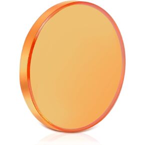 عدسة ليزر FAHKNS PVD ZnSe CO2 ضياء: 19.05 مم/0.75 بوصة FL76.2mm/3 بوصة T2.2mm عدسات تركيز لحفر قطع النقش بالليزر CO2/القاطع 50 وات-100 وات