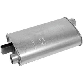 Walker SoundFX 18236 Direct Fit Exhaust Muffler 2.25" Inlet (ID) 2.25" Outlet (ID) for Ford Mustang