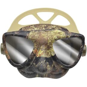 C4 Plasma Mask - Camo Green Mirrored