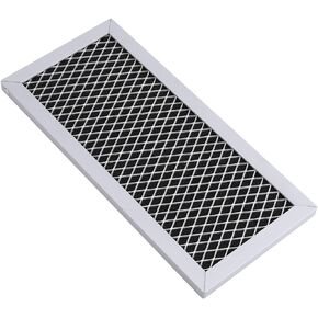 Fugedox DE63-30016G Microwave Charcoal Filter for Samsung GE Grill Microwave Oven, Replaces WB02X10956, JX81H, WB02X11544, DE63-30016A, DE63-30016G, DE63-00367H, 4864753, 3-15/16" x 8-5/8" x 3/8"