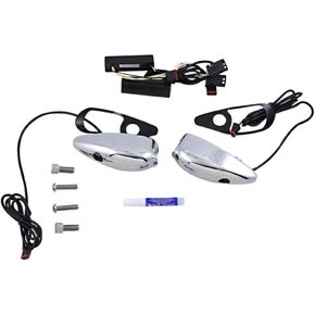 Custom Dynamics ProBEAM Dynamic LED Front Turn Signals for 2015+ Road Glide H-D Motorcycles - Black