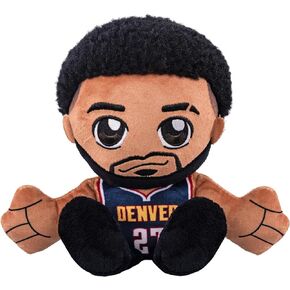 Bleacher Creatures Denver Nuggets Jamal Murray 8" NBA Kuricha Sitting Plush - Soft Chibi Inspired NBA Superstar