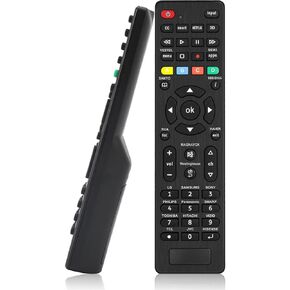Universal TV Remote Replacement Compatible with Magnavox, RCA, JVC, TCL, Westinghouse, Philips, Panasonic, Hitachi, Hisense, Seiki, Sanyo, Insignia, Haier and More Brands Smart TV Remote Control
