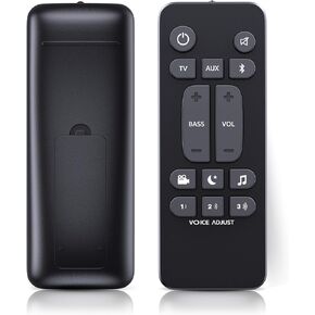 Universal Soundbar Remote Control for Polk Audio Sound Bar Signa S1 S2 S3，Replacement Sounbar Remote Control for Polk Audio Signa S1/Signa S2/Signa S3/Signa S4 Ultra-Slim Soundbar, RE6214-1 RE62141