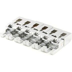 Floyd Rose Bridge Saddles (Set of 6) Black