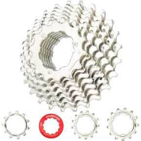 FOMTOR 10 Speed Cassette 11-25/11-28/11-32 Tooth MTB Cassette 10 Speed Compatible for Shimano SRAM Transmission System