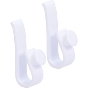 Cup Holder Hooks Accessories for Bogg Bags,2Pcs Insert Holder Charm Accessory Organize Valuables on Bag,Bogg Bags Decordation (White)