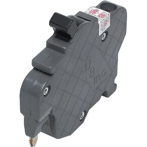 Connecticut Electric UBIF040N Newly Manufactured Federal Pacific Electric Stab-Lok NC140 Replacement, One Pole 40 Amp Thin Series Circuit Breaker, Gray