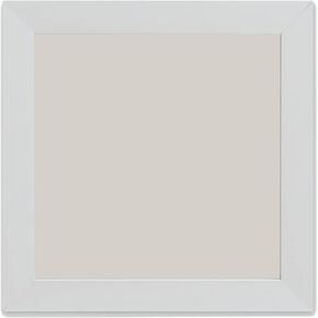 Ebherys 9.5x9.5 Embroidery Frame in Black - Displays Hand Embroidery works7.5x7.5 with Cardbord - Composite Wood, Metal Tabs, Table Top Easel SquareShape,No Glass (Black)