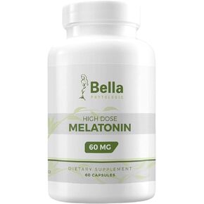 Bella Phytologic High Dosage Melatonin 60mg, Melatonin Max Perfect Therapeutic Scientific Health