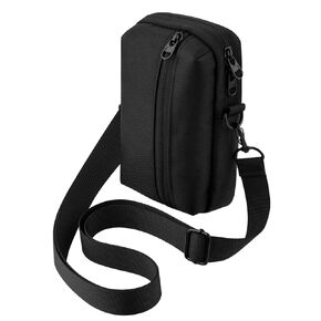 CaSZLUTION Travel Case for Analogue Pocket, Portable Mini Game Player Storage Bag with Shoulder Strap Compatible with RG353V / RG35XX H Retro Handheld Game Console (Case Only)