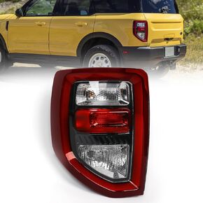 DKMGHT Left Tail Light Assembly Fit for Ford Bronco Sport 2020-2023, Taillight w/Bulb for Ford Bronco Sport Accessories, OE Factory Style Halogen/LED Model Tail Lamps Replacement Part (Driver Side)