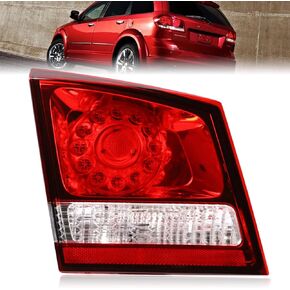 Inner Tail Lights Compatible with Dodge Journey 2011-2020 Rear LED Taillights Assembly Left Driver Side Tail Lamp Replace 68078517AD 68078517AE