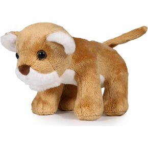 Ice King Bear Wild Animal Small Stuffed Animals Zoo Family Plush Toy (Hedgehog 6 Inches)