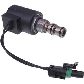 New Hydraulic Solenoid Valve 87456901 190432A1 Compatible With Case 580SNWT 585G 586G 588G 590SM 590SM+ 590SN