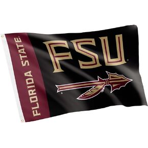Desert Cactus Florida State University Flag Seminoles FSU Flags Banners 100% Polyester Indoor Outdoor 3x5 (Style Q)