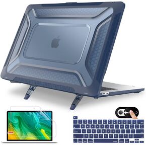 Mektron for MacBook Pro 16 Case A2141, Heavy Duty Shockproof Hard Shell Cover for MacBook Pro 16 inch 2020 2019 Release, Sky Blue