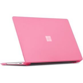 حافظة mCover الصلبة متوافقة فقط مع كمبيوتر Microsoft Surface المحمول مقاس 13.5 بوصة (5/4 / 3/2 / 1) مع لوحة مفاتيح Alcantara - شفاف