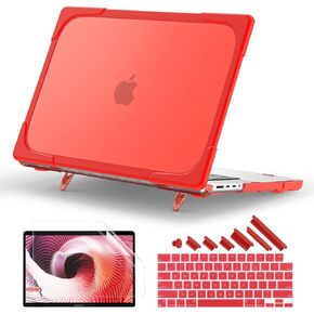Batianda Customizable Case for M3 New MacBook Pro 16 inch Case Model A2780/A2991 (M2 M1 Pro/Max Chip) 2023 2021 Release,Heavy Duty Shockproof Protective Hard Shell with Fold Kickstand & Keyboard Cover