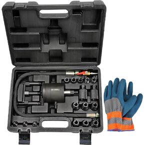 21PCS Pneumatic Injector Puller Kit for Diesel Engines, Diesel Injector Extractor Tool