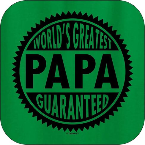 ThisWear World's Greatest Papa Guaranteed Long Sleeve Crewneck Sweatshirt in Saudi Arabia