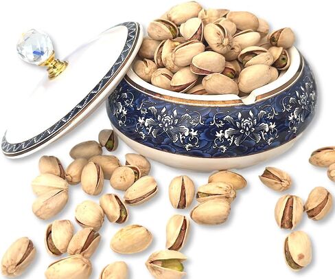 Ceramic decorative jar with lid, household jar, Japanese home style, suitable for home, office, and outdoor decoration. in Kuwait