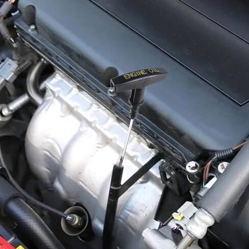 5086843AB Engine Oil Level Indicator Dipstick for Dodge Ram 2500 3500 5.9L Cummins Diesel 2003-2006 6 Cylinder Engine OHV Turbocharged - Automotive Replacement Engine Dipstick in Saudi Arabia
