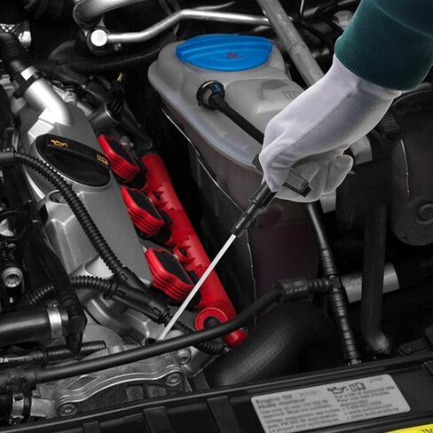 5086843AB Engine Oil Level Indicator Dipstick for Dodge Ram 2500 3500 5.9L Cummins Diesel 2003-2006 6 Cylinder Engine OHV Turbocharged - Automotive Replacement Engine Dipstick in Saudi Arabia