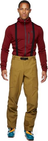 BLACK DIAMOND Equipment Men's Dawn Patrol Pants - Dark Curry - Medium in Saudi Arabia