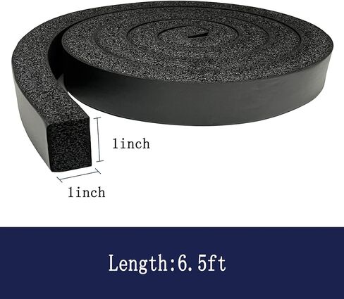 شريط عازل/شريط عازل لمكيف هواء النافذة، غير لاصق، مثبطات اللهب/عزل/ممتص للصدمات/عازل للحرارة، شريط إغلاق للباب والنافذة مرن للغاية (شريطان) in Kuwait