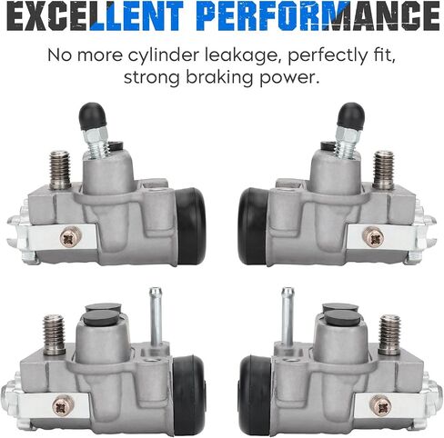 Front Brake Wheel Cylinders Shoes Fit for Honda TRX350 1990-2000, Rancher 350 4x4 ES 2000 2001 2002 2003 45330-HC5-006 45310-HC5-006 45370-HC5-971 45350-HC5-971 - Full Set Left & Right ATV Drum Brakes in Saudi Arabia