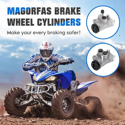 أسطوانات عجلة الفرامل الأمامية تناسب Honda TRX350 1990-2000، Rancher 350 4x4 ES 2000 2001 2002 2003 45330-HC5-006 45310-HC5-006 45370-HC5-971 45350-HC5-971 - مجموعة كاملة من فرامل طبلة ATV اليسرى واليمنى in Saudi Arabia