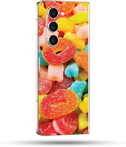 غلاف MightySkins متوافق مع هاتف Samsung Galaxy Z Fold 5 Full Wrap - Hockey Fire | غطاء ملتف واقٍ ومتين وفريد ​​من نوعه من الفينيل | سهل التطبيق والإزالة وتغيير الأنماط | صنع في الولايات المتحدة الأمريكية in Saudi Arabia