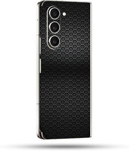 غلاف MightySkins متوافق مع هاتف Samsung Galaxy Z Fold 5 Full Wrap - Hockey Fire | غطاء ملتف واقٍ ومتين وفريد ​​من نوعه من الفينيل | سهل التطبيق والإزالة وتغيير الأنماط | صنع في الولايات المتحدة الأمريكية in Saudi Arabia
