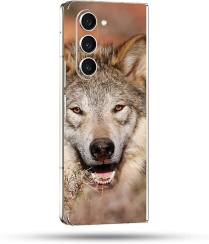 غلاف MightySkins متوافق مع هاتف Samsung Galaxy Z Fold 5 Full Wrap - Hockey Fire | غطاء ملتف واقٍ ومتين وفريد ​​من نوعه من الفينيل | سهل التطبيق والإزالة وتغيير الأنماط | صنع في الولايات المتحدة الأمريكية in Saudi Arabia