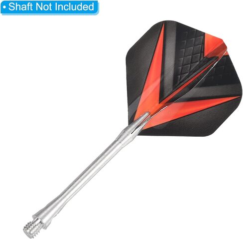 PATIKIL Dart Flights، قطع غيار ملحقات السهام القياسية لطرف فولاذي ناعم، نمط على شكل حرف V in Saudi Arabia