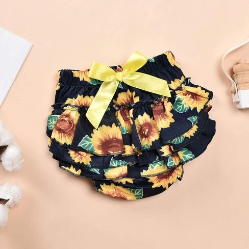 Unutiylo Little Big Sister Outfits Matching Toddler Baby Girl clothes Long Sleeve Ruffle Tops Romper Floral Pants Set in Saudi Arabia