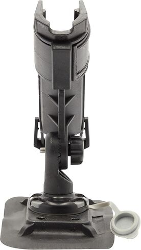 Extreme Max 3006.8618 Fishing Rod Holder with Easy-Install Universal Mounting Bracket for Inflatable Boat, Black in Saudi Arabia