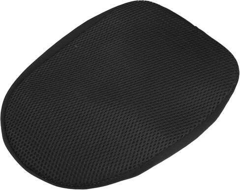 uxcell 11.81"x9.06" Universal Motorcycle Airflow Mesh Seat Cover Dustproof Motorbike Cushion Pad Protector 30x23cm Black in Saudi Arabia