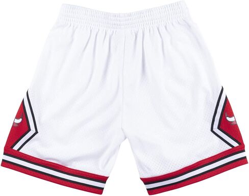 Mitchell & Ness NBA Swingman Chicago Bulls Mens White Shorts in Saudi Arabia