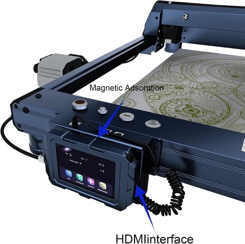 Laser B1 Laser Engraving Machine Touch Screen, 3.5-inch Ultra-Clear Magnetic Touch Screen, Suitable for B1 Series in Saudi Arabia