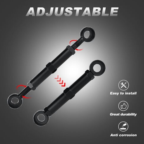 Xitomer 0-4'' Adjustable Lowering kit, Fit for V-STROM DL1000 2002-2012 / V-STROM DL650 2004-2024, Suspension Links Lower kits Lowering in Saudi Arabia