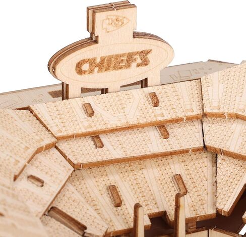 foco NFL Unisex-Adult NFL Team 3D Wood Model PZLZ Stadium in Saudi Arabia