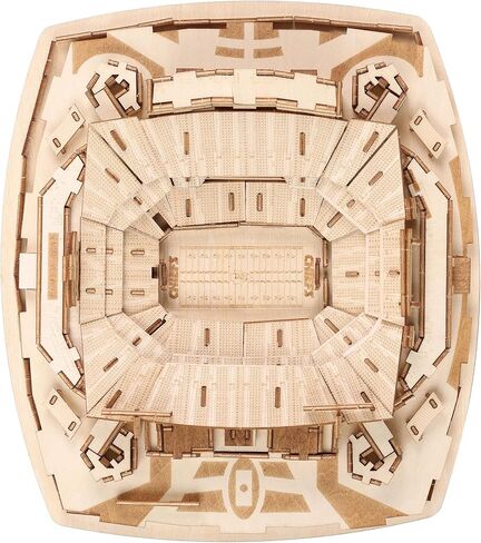 foco NFL Unisex-Adult NFL Team 3D Wood Model PZLZ Stadium in Saudi Arabia