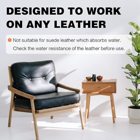 بلسم إعادة تلوين الجلد من ويستوم - مجموعة إصلاح الجلد الأسود لاستعادة الأرائك والملابس ومقاعد السيارة، واستعادة اللون إلى الخدش والباهت in Kuwait