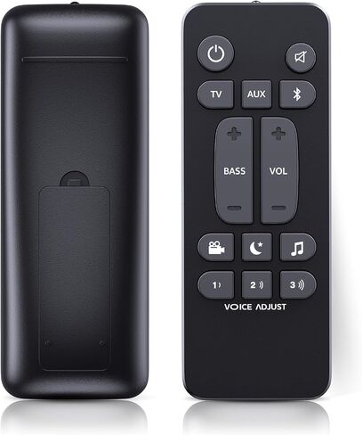 Universal Soundbar Remote Control for Polk Audio Sound Bar Signa S1 S2 S3，Replacement Sounbar Remote Control for Polk Audio Signa S1/Signa S2/Signa S3/Signa S4 Ultra-Slim Soundbar, RE6214-1 RE62141 in Saudi Arabia
